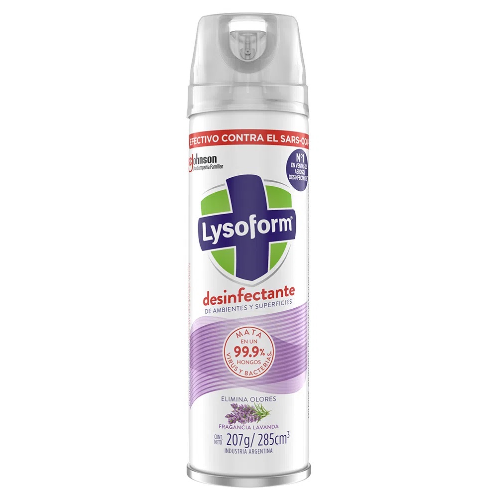 DESODORANTE AEROSOL LYSOFORM LAVANDA 360cc  LISOFOR
